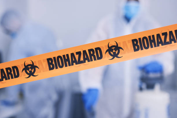 Professional Biohazard Cleanup technician working in Stanton, NE